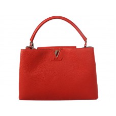 Borsa Louis Vuitton Capucines Mm Rossa