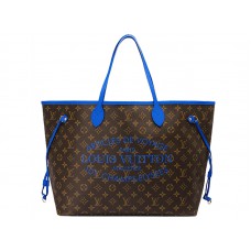 Louis Vuitton 2013 Monogramma Neverfull Gm Grand Bleu