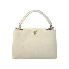 Borsa Louis Vuitton Capucines Mm Crema