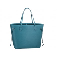 Louis Vuitton Epi Leather Neverfull Mm Blu