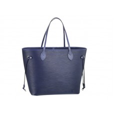 Louis Vuitton Epi Leather Neverfull Mm Blu Scuro