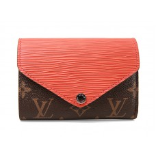 Portafoglio compatto Louis Vuitton Monogram Marie-Lou Piment