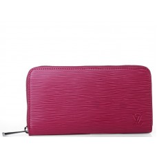 Organizer Zippy in pelle Epi Louis Vuitton Fucsia