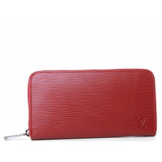 Louis Vuitton Epi Leather Zippy Organizer Rosso