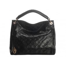 Louis Vuitton Monogram Pelle di serpente Artsy Mm Nero