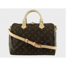 Louis Vuitton Monogram Speedy 30 con tracolla