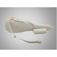 Borsa da badminton Damier Azur di Louis Vuitton