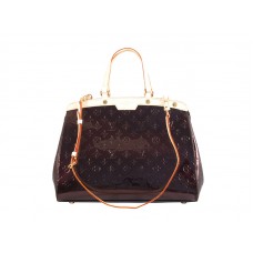 Louis Vuitton Monogramma Vernis Brea GM Amarante