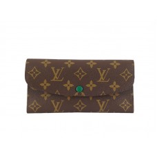 Portafoglio Louis Vuitton Monogram Emilie verde