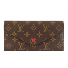 Portafoglio Louis Vuitton Monogram Josephine rosso