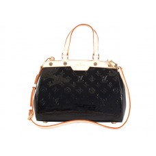 Louis Vuitton Monogram Vernis Brea Mm Nero