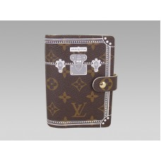 Custodia per agenda Louis Vuitton Monogram PM White Trunk