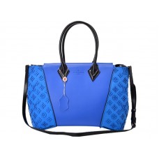 Louis Vuitton W Bag Pm Cuir Orferre Body E Veau Cachemire Sides Blu Elettrico
