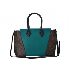 Borsa Louis Vuitton W Monogram e pelle PM verde