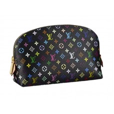 Louis Vuitton Monogram Multicolore Cosmetic Pouch Nero