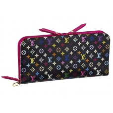 Portafoglio insolito nero Louis Vuitton Monogram Multicolore Grenade