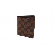 Portafoglio Louis Vuitton Damier con 6 scomparti per carte di credito