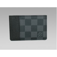 Portacarte Louis Vuitton Damier in grafite