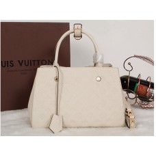 Louis Vuitton Monogramma Empreinte Montaigne Mm Beige