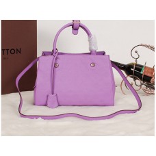 Louis Vuitton Monogramma Empreinte Montaigne MM Viola Chiaro