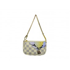 Louis Vuitton Damier Azur Mini Pochette Accessori Illustre