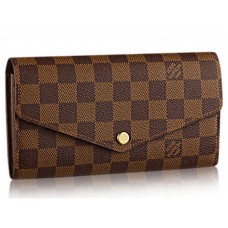 Portafoglio Louis Vuitton Damier Ebene Sarah