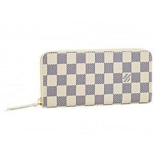 Portafoglio Louis Vuitton Damier Azur Clemence