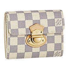 Portafoglio Louis Vuitton Damier Azur Joey