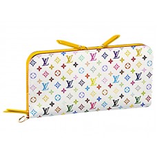 Portafoglio multicolore insolito Louis Vuitton a forma di limone