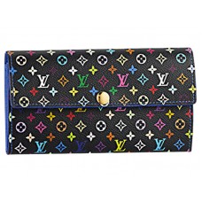 Portafoglio Louis Vuitton Multicolore Nero Sarah Fiordaliso