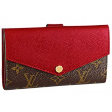 Portafoglio compatto Louis Vuitton Monogram Pallas Cherry