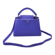 Borsa Louis Vuitton Capucines BB viola