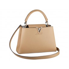Borsa Louis Vuitton Capucines BB Beige