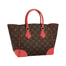Tela monogramma Louis Vuitton Phenix Pm Coquelicot