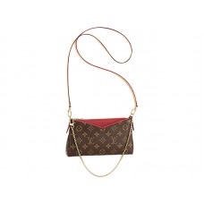 Pochette Pallas in tela monogramma Louis Vuitton Cherry