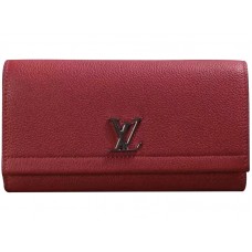 Portafoglio Louis Vuitton Lockme II Rouge