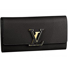 Portafoglio Louis Vuitton Capucines Nior