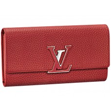 Portafoglio Louis Vuitton Capucines Rubis