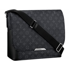 Borsa a tracolla Louis Vuitton Monogram Eclipse Canvas Mm Explorer