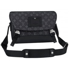 Borsa a tracolla Louis Vuitton Monogram Eclipse Canvas PM Voyager