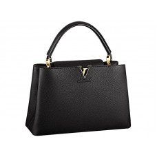 Borsa Louis Vuitton Capucines Mm Noir