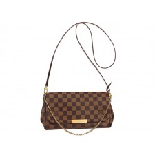 Louis Vuitton Damier Ebene Tela Preferita Mm