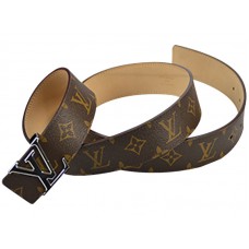 Tela monogramma Louis Vuitton Louis Vuitton Iniziali 40 mm Argento