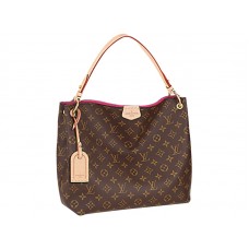 Tela monogramma Louis Vuitton Graceful Pm Pivoine