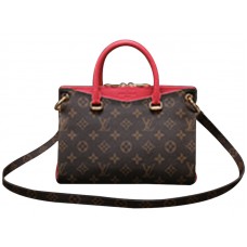 Louis Vuitton Monogram Canvas Pallas Bb Rosso