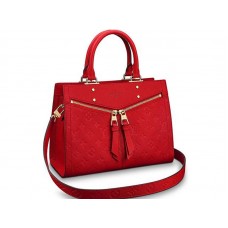 Louis Vuitton Monogram Empreinte Pelle Sully PM Cherry m54193