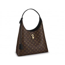 Louis Vuitton Flower Hobo Monogram Canvas Nero m43545