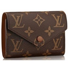 Portafoglio Louis Vuitton Monogram Canvas Victorine Marrone m62472