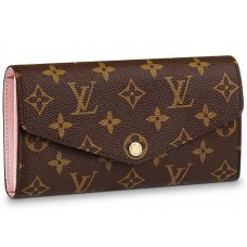 Portafoglio Louis Vuitton Sarah Monogram Canvas Ballerina rosa m62235