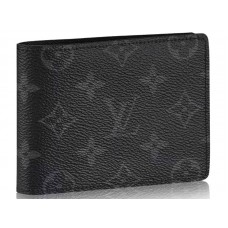 Portafoglio Louis Vuitton Monogram Eclipse Multiple m61695